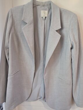 Joie Light Blue Blazer Jacket Women’s Size M Tailored Minimalist Career Viscose